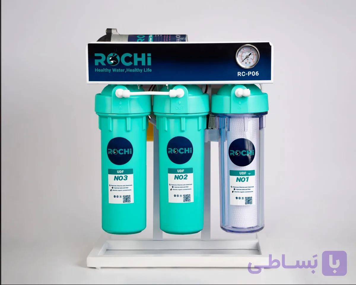 دستگاه تصفیه آب 6 مرحله ای گیج کوچک پایه فلزی RC-P06 — تصویر 1
