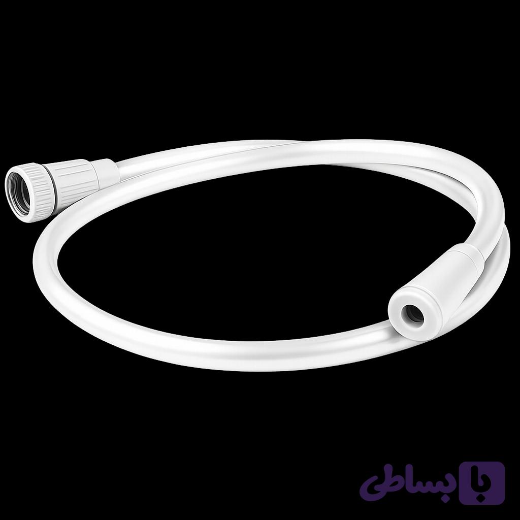 شلنگ توالت تاپ pvc سفید