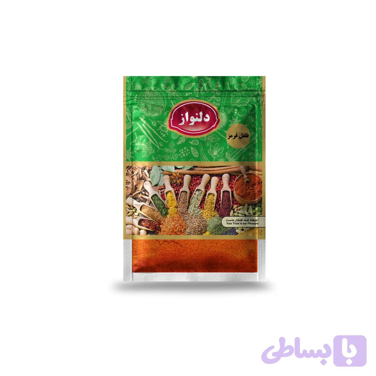 فلفل قرمز 40گرمی دلنواز