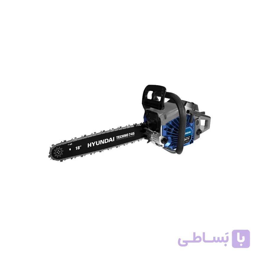 اره بنزینی زنجیری هیوندای مدل TECHNO745