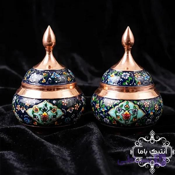شکلات خوری مسی پرداز نقاشی دست – تمام‌نانو و ضد تیرگی