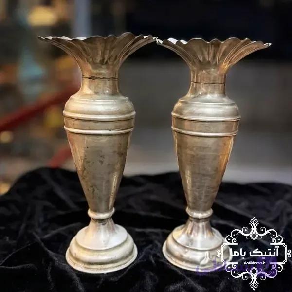 جفت گلدان ورشو – پهلوی – ارتفاع ۲۴ – قدیمی
