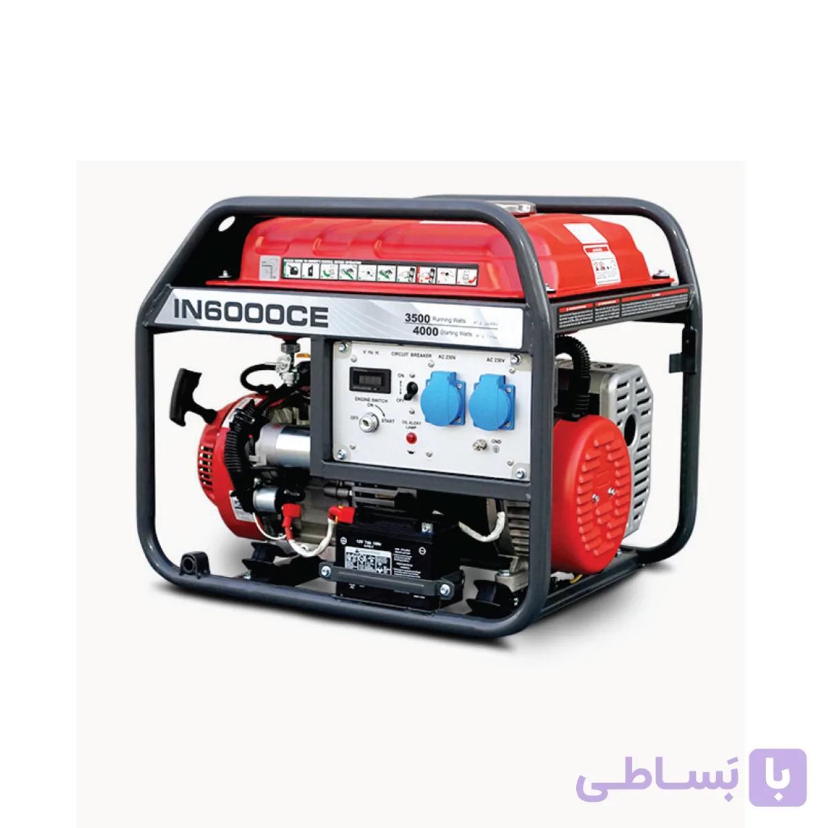 موتور برق بنزینی 4 کیلو وات IPOWER IN6000CE