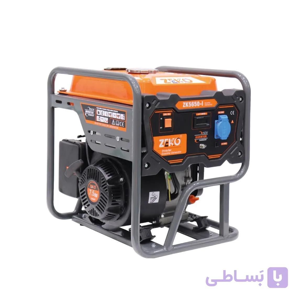 موتور برق بنزینی 5.5کیلو وات zeko GG-ZK5650-I