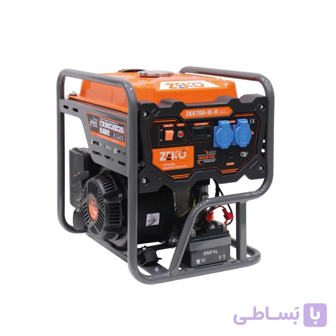 موتور برق بنزینی 6.5کیلو وات zeko GG-ZK6700-IER