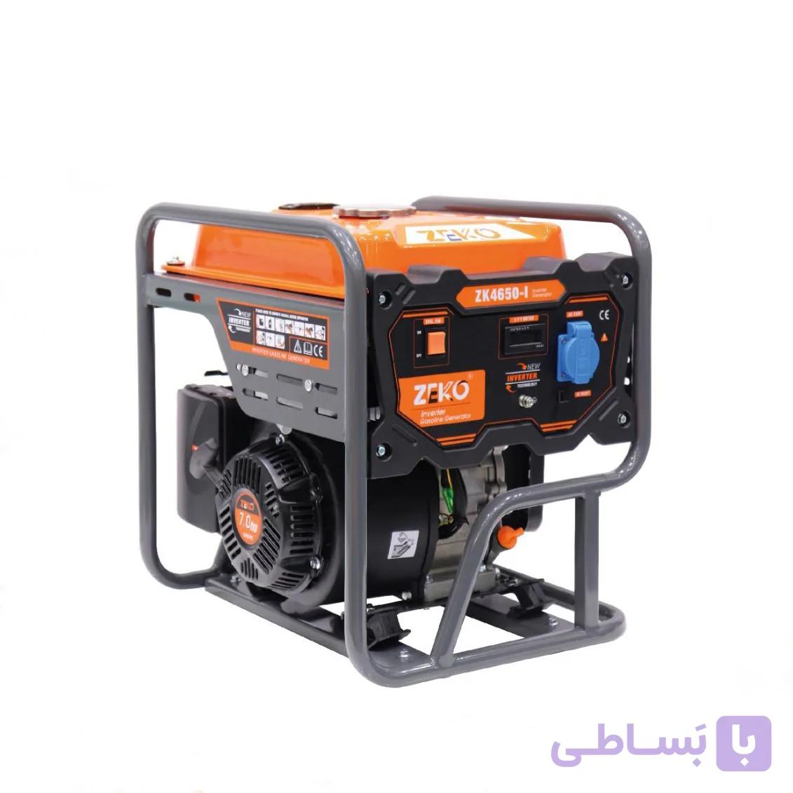 موتور برق بنزینی 4.5کیلو وات zeko GG-ZK4650-I