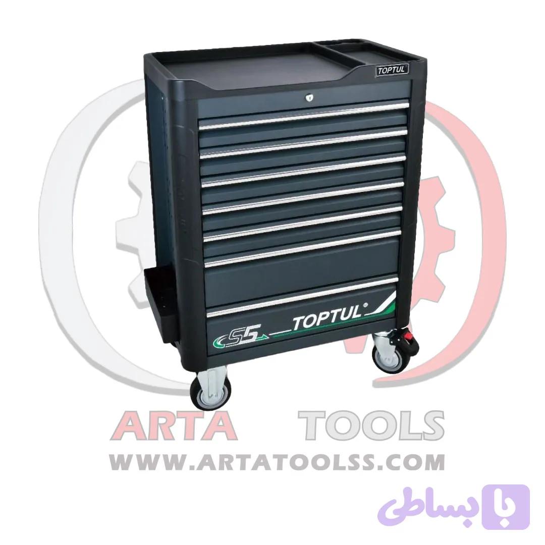 جعبه ابزار ۳۴۰ پارچه تاپ تول مدل GE-34028 چرخدار — تصویر 1