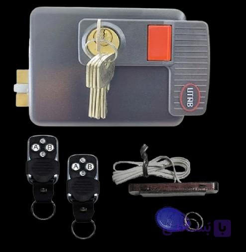 قفل برقی کارتی و تگ RFID وریموت دار ۵ کلید