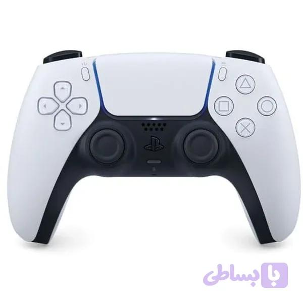 دسته بازی پلی استیشن ۵ سونی مدل DualSense White اورجینال آکبند