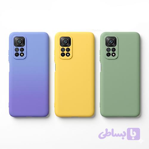 کاور سیلیکونی رنگی شیائومی Mi 10T