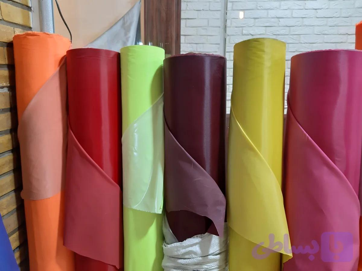 پارچه شمعی پشت لاستیک (عمده)