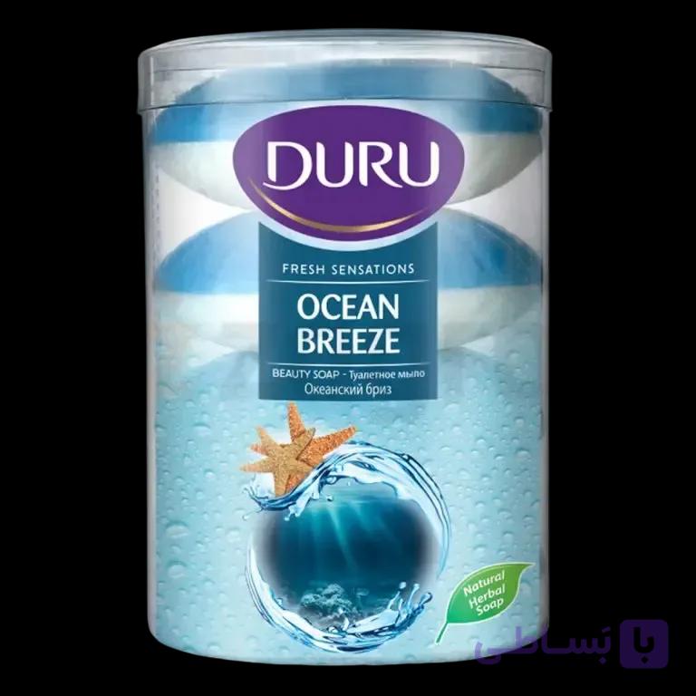 صابون گیاهی دورو سری Fresh Sensations مدل Ocean Breeze بسته ۴ عددی