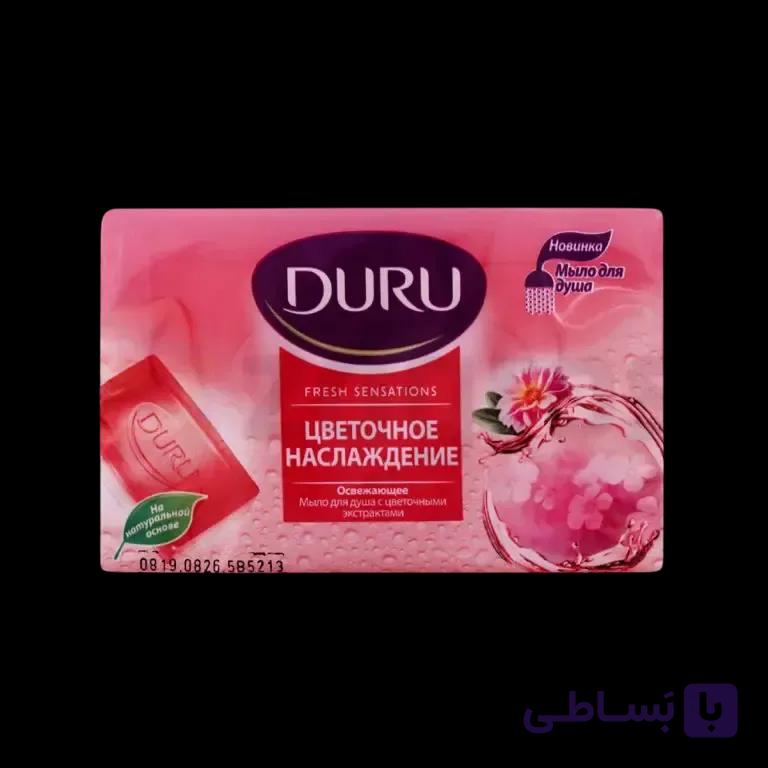صابون حمام دورو حاوی عصاره گل های بهاری تک عددی