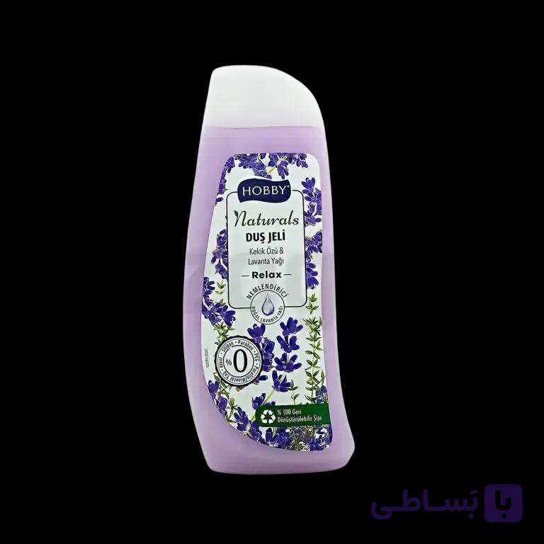 شامپو بدن هوبی سری Naturals مدل Relax حاوی عصاره آویشن و روغن اسطوخودوس