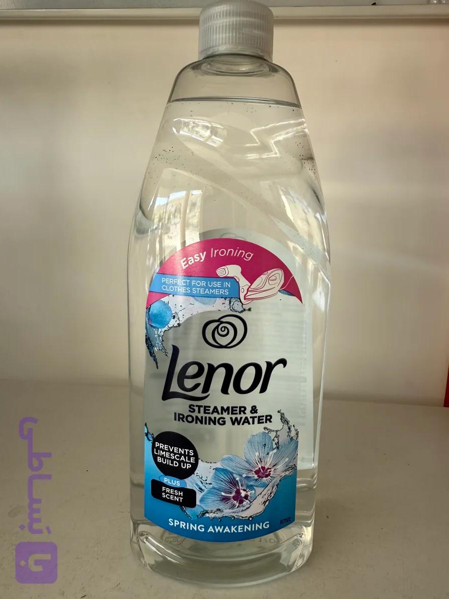 مایع اتو و اتو بخار لنور Lenor مدل Spring Awakening رایحه شکوفه های بهاری حجم 1000 میل