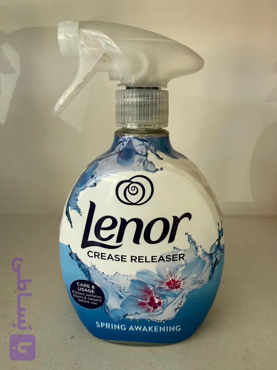 اسپری ضد چروک و خوشبو کننده لباس لنور lenor حجم 500 میلی لیتر