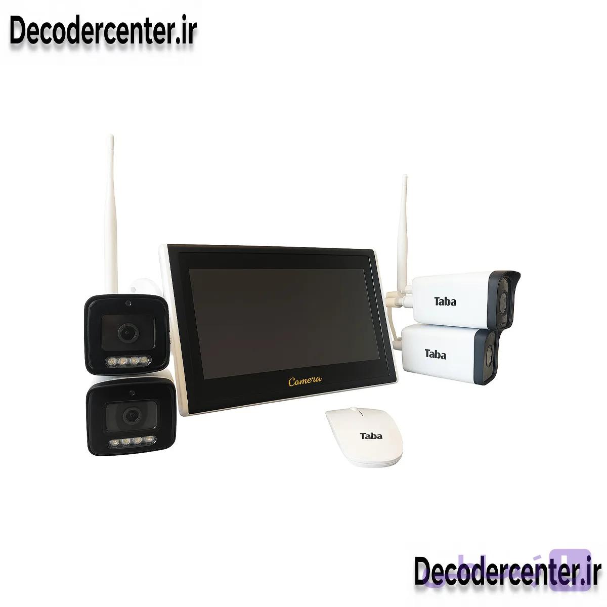 پکیج دوربین مداربسته 4 کانال کمرامکس تابا 5 مگاپیکسل Camera Max — تصویر 1