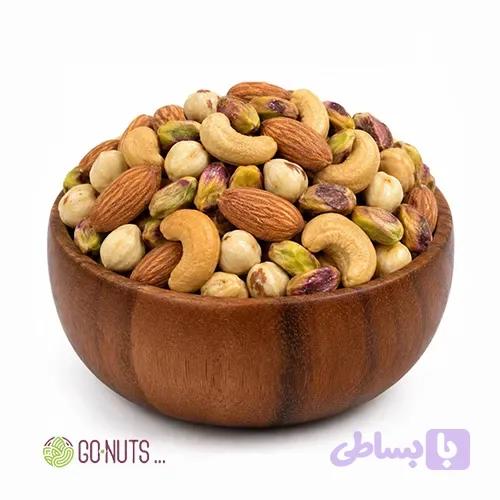 آجیل تمام مغز بوداده بدون نمک