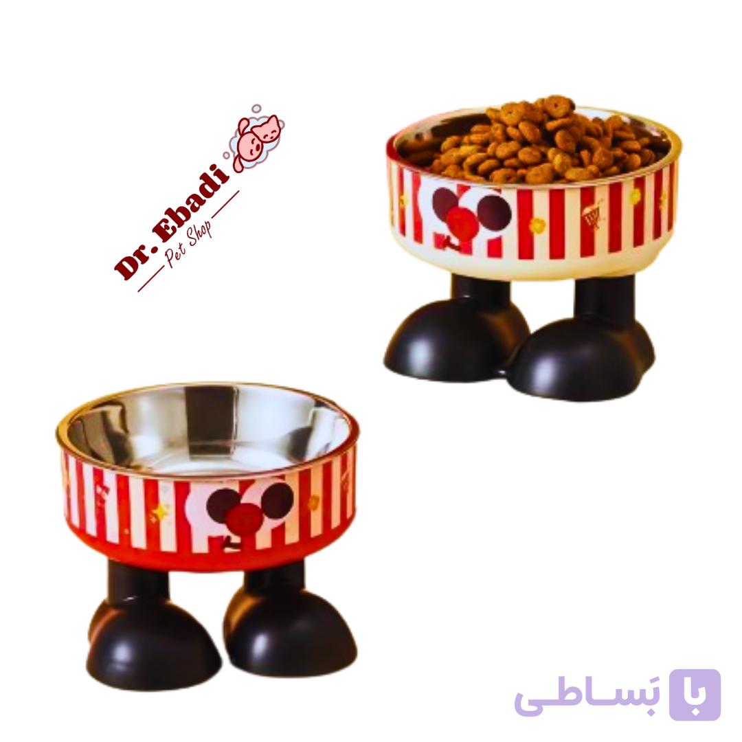 ظرف آب و غذای عروسکی پادار — تصویر 1