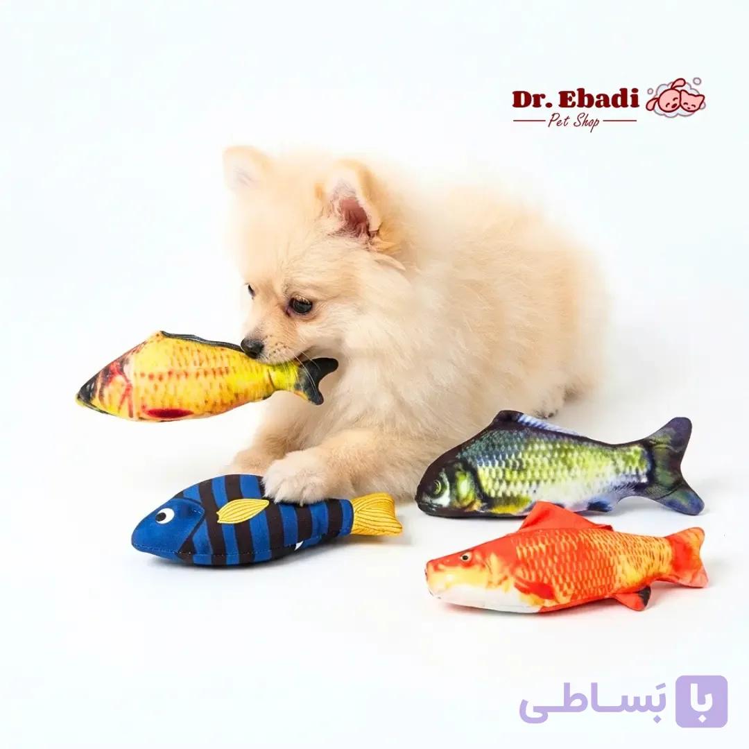 اسباب‌بازی ماهی پولیشی سوتک‌دار — تصویر 1