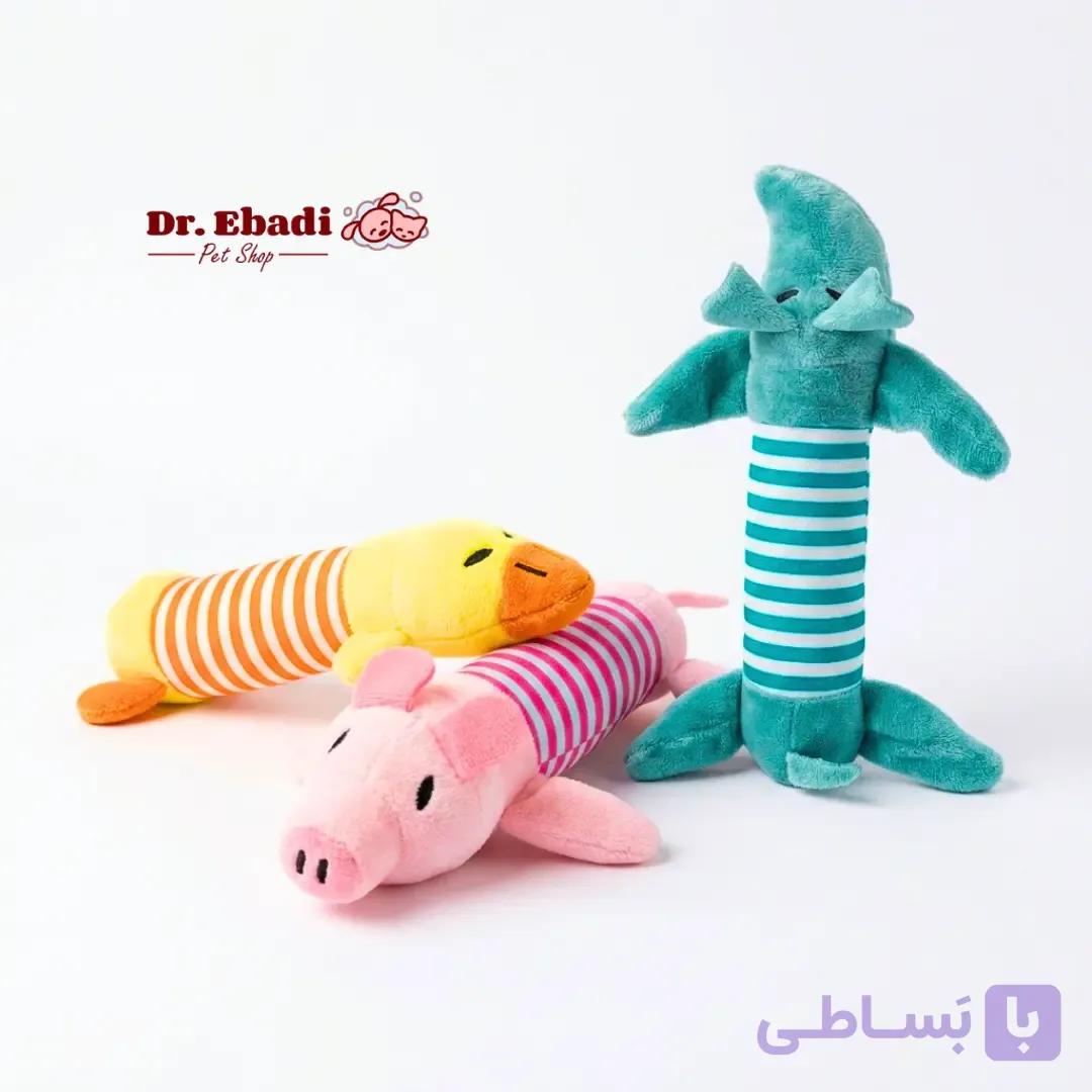 عروسک کمر باریک سوتک‌دار حیوانات خانگی — تصویر 1