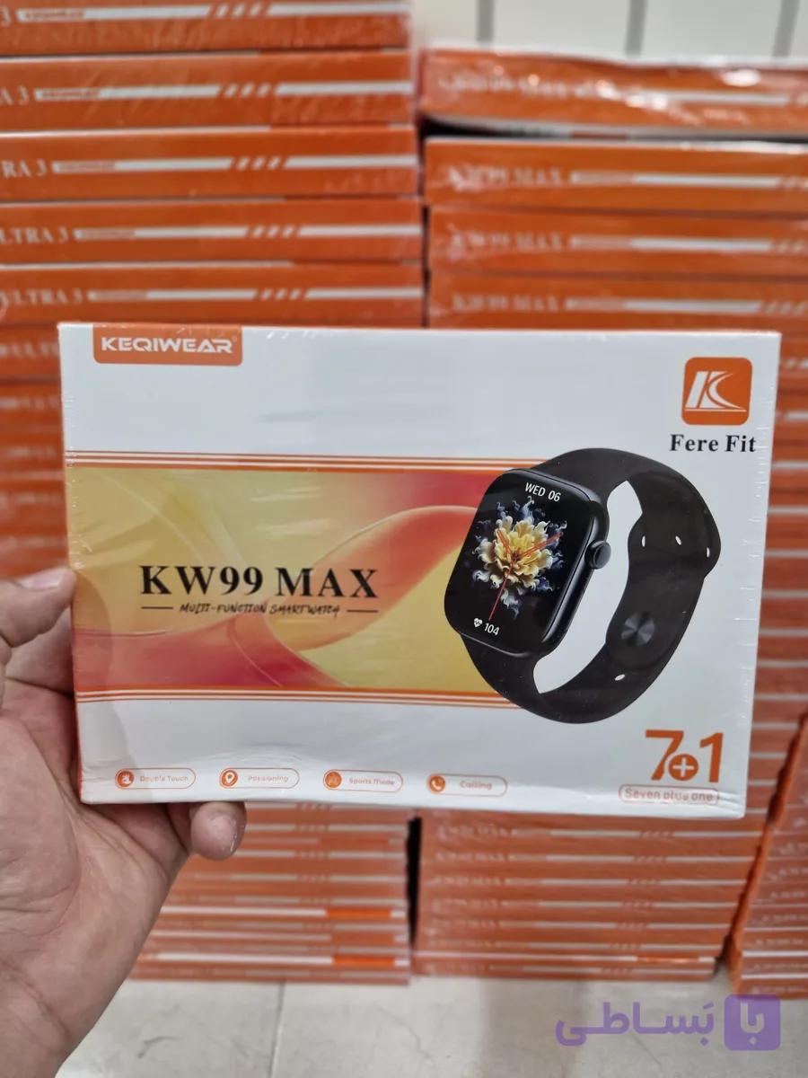 ساعت هوشمند kw99 max به همراه 7 بند