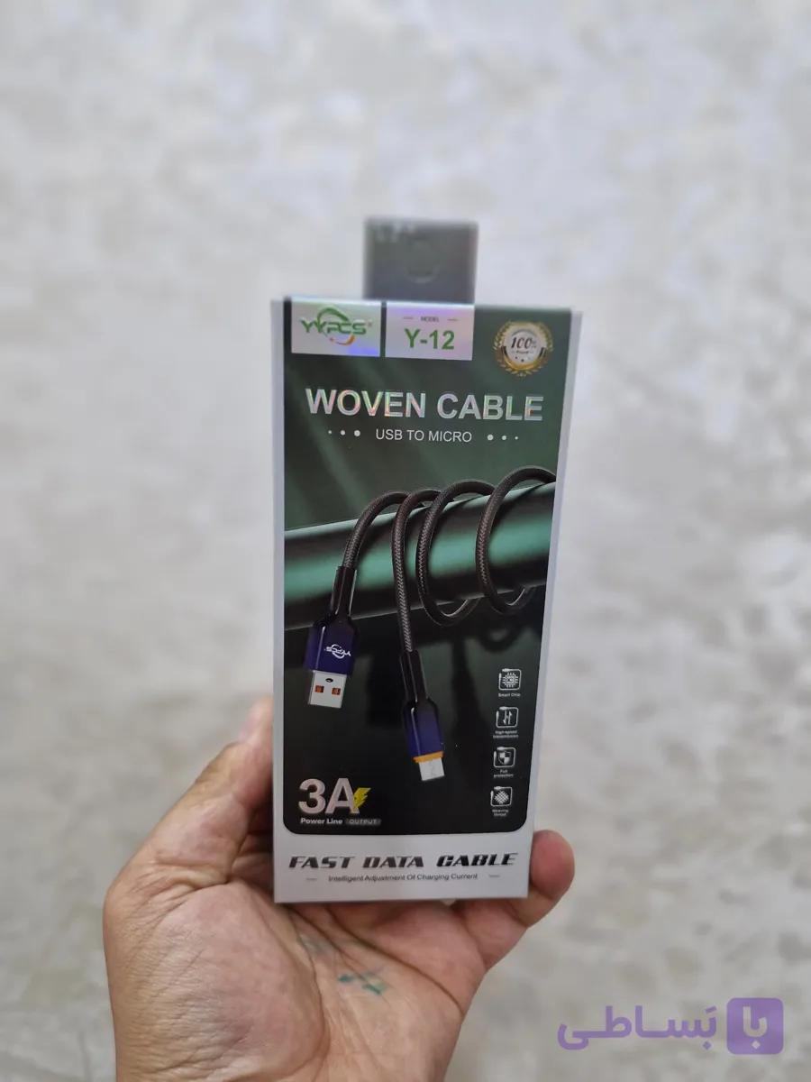 کابل شارژ usb به میکرو مدل Y-12