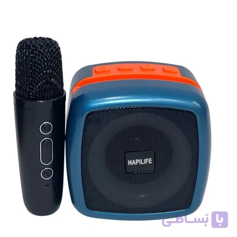 اسپیکر بلوتوثی HAPILIFE L11 با میکروفون — تصویر 1