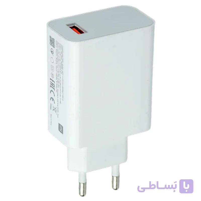 آداپتور شارژ شیائومی ۳۳ وات — تصویر 1