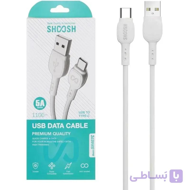 کابل تبدیل USB به Type-C شوش SHOOSH SH407C — تصویر 1