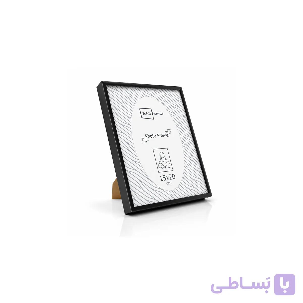 قاب عکس فلزی دیواری ایشیل – سایز ۱۵×۲۰ یا A5 — تصویر 1