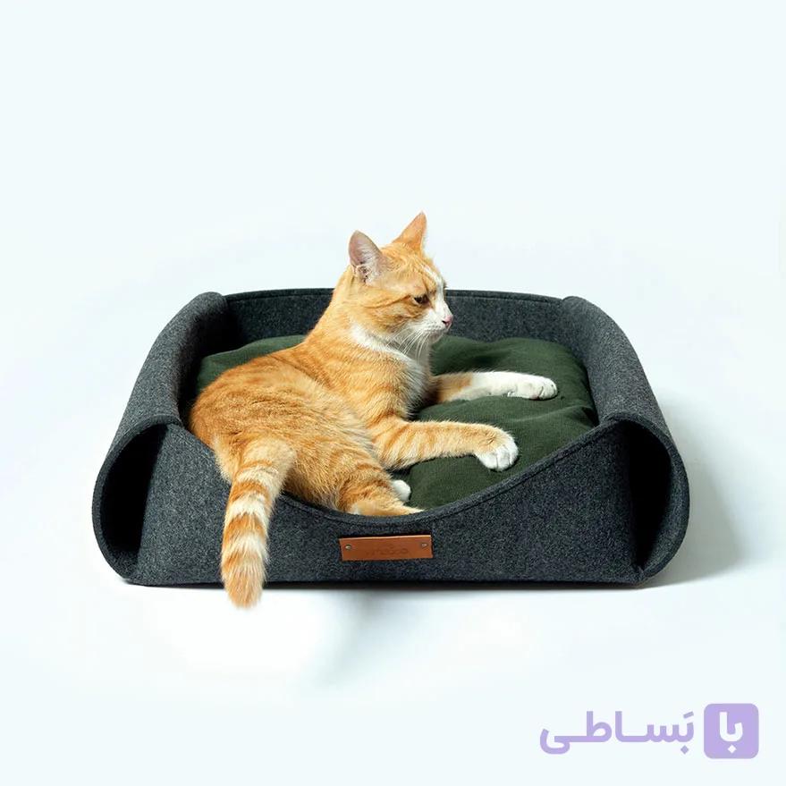 جای خواب نمدی سگ و گربه ویم نست Vimnest سایز مدیوم — تصویر 1