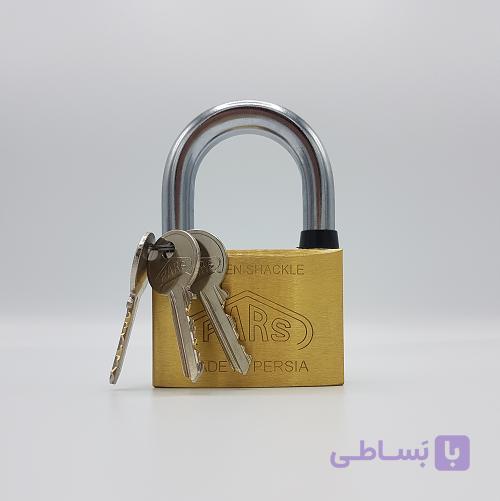 قفل آویز 50 برنجی پارس