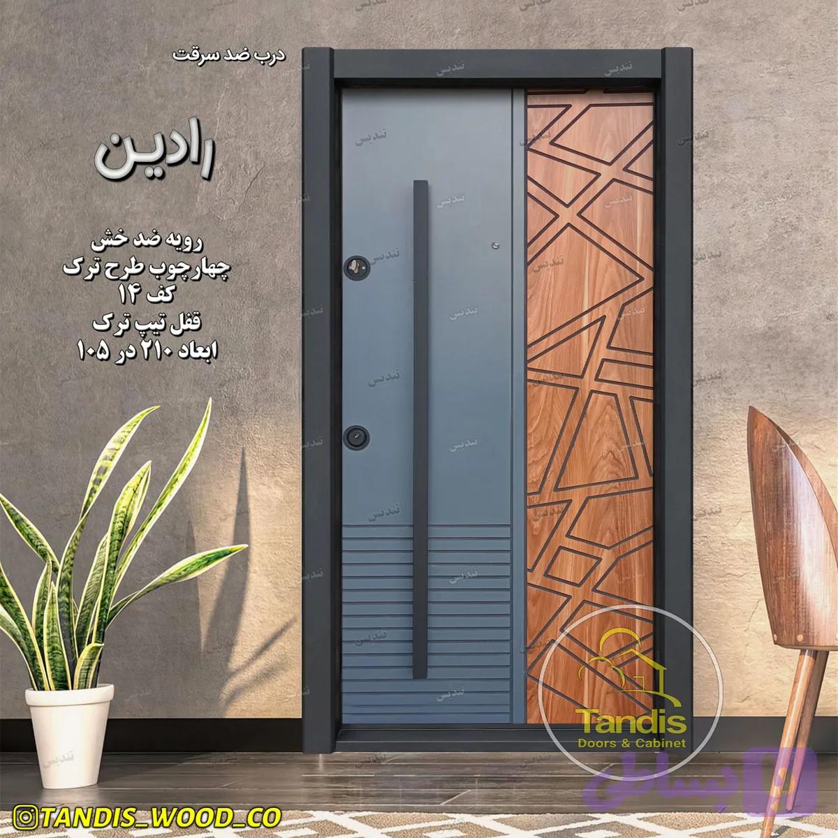 درب ضد سرقت اقتصادی مدل رادین