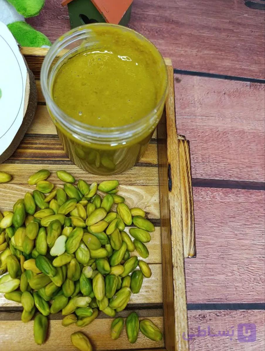 کره پسته با مغز پسته بدون پوست — تصویر 1