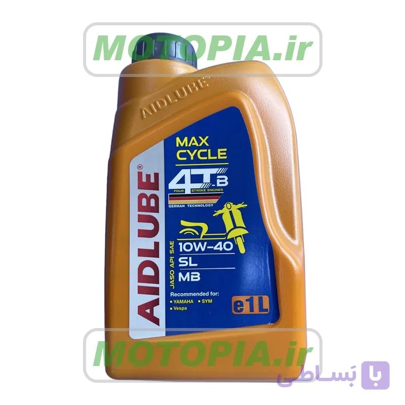 روغن موتور ایدلوب Aidlube مدل SL JASO MA2 حجم ۱ لیتر (10w-40)