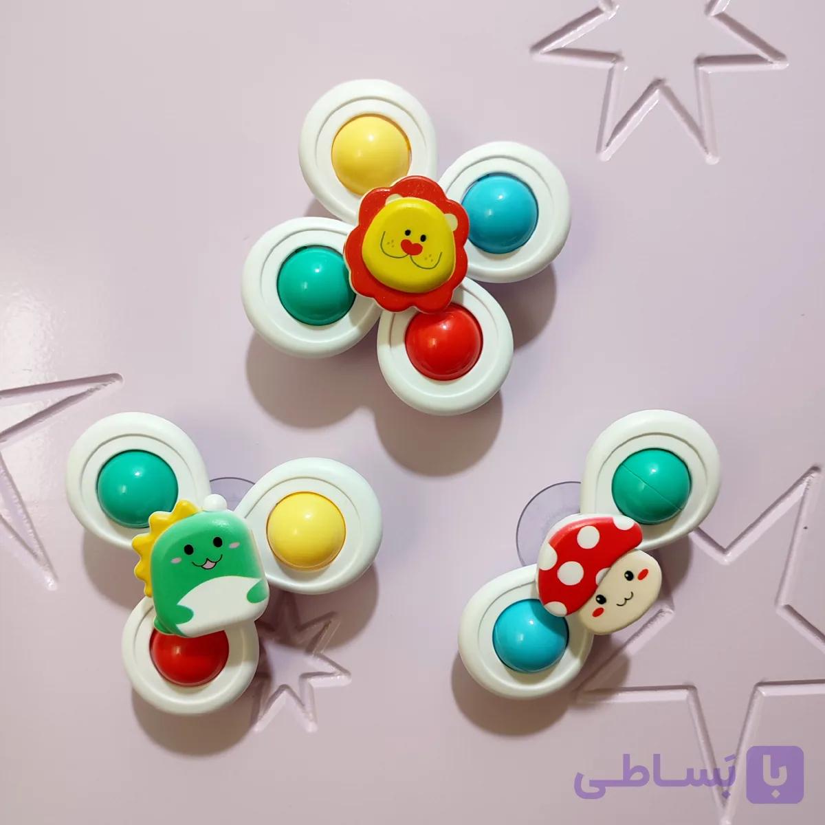 اسباب بازی اسپینر جغجغه دار وارداتی تکی و پکی