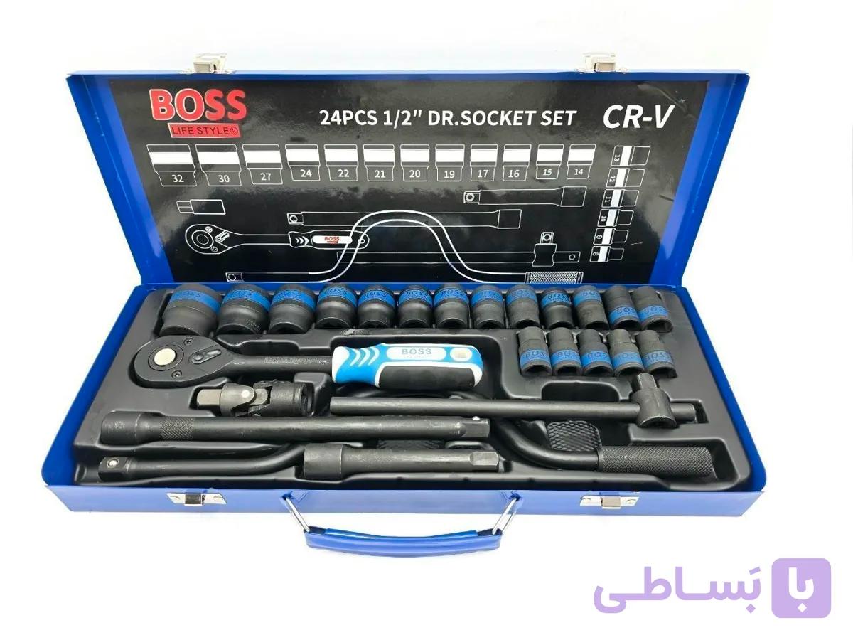 جعبه بکس ۲۴ عددی مشکی اصلی باس مدل BS-24bl — تصویر 1