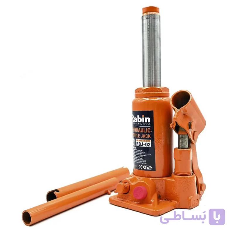 جک هیدرولیک خودرو رابین مدل RBJ-02 ظرفیت 2 تن — تصویر 1