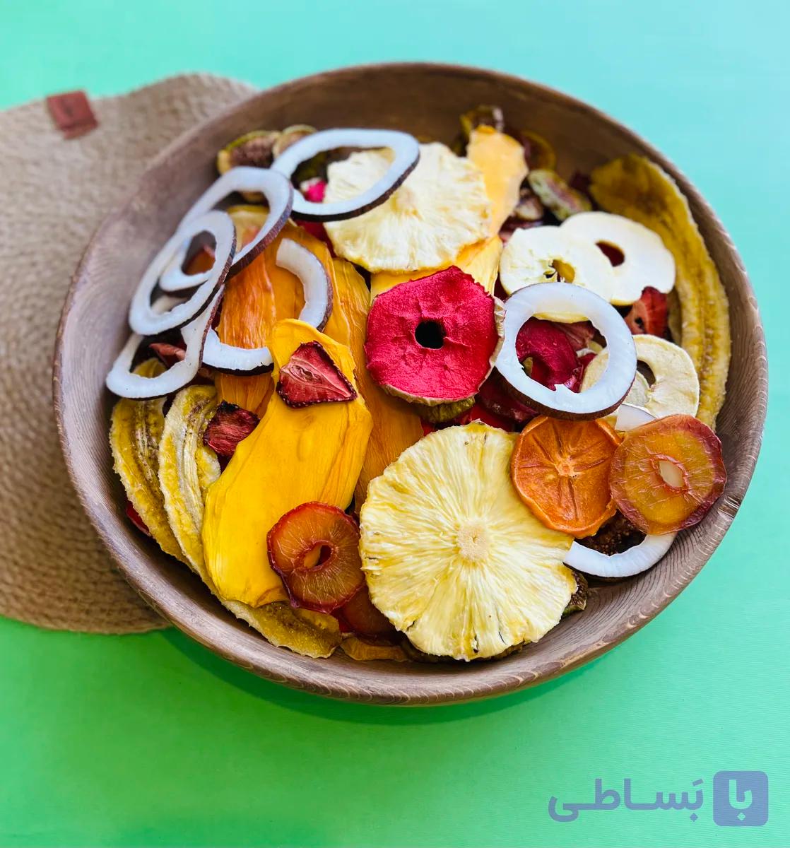 میوه خشک مخلوط ۱۵ میوه سوپرلوکس