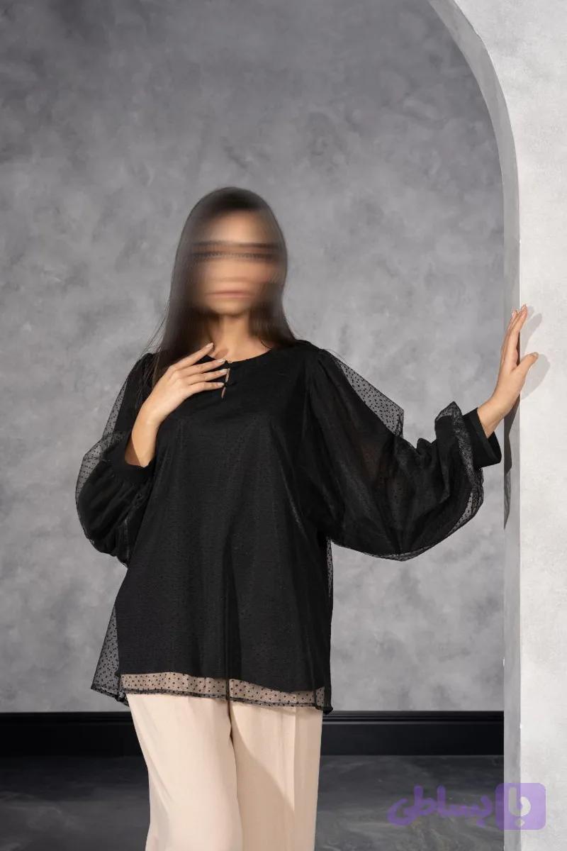 شومیز توری سایز بزرگ 315147