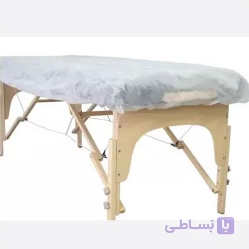 بسته 6 عددی روتختی یکبار مصرف دو سرکشدار عرض 80 سانت در طول 220 سانت