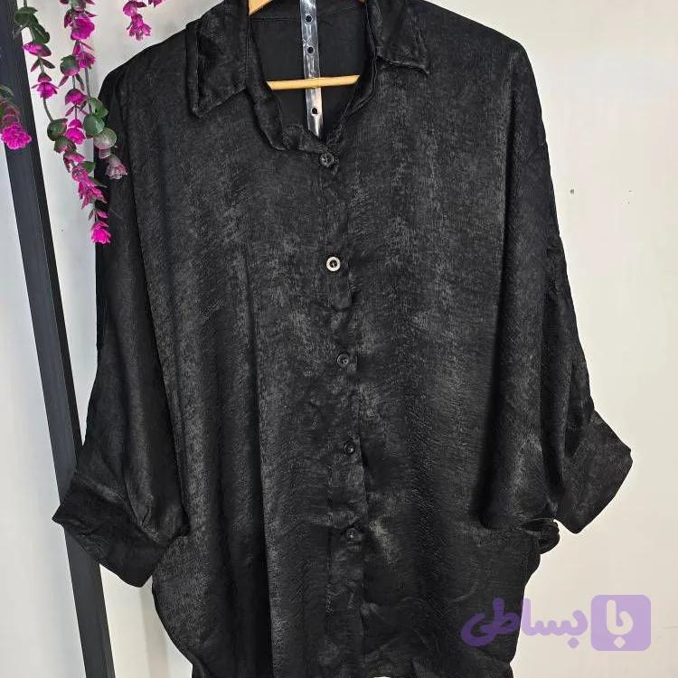 ✨ شومیز خفاشی شاین | کد 1253 ✨ — تصویر 1