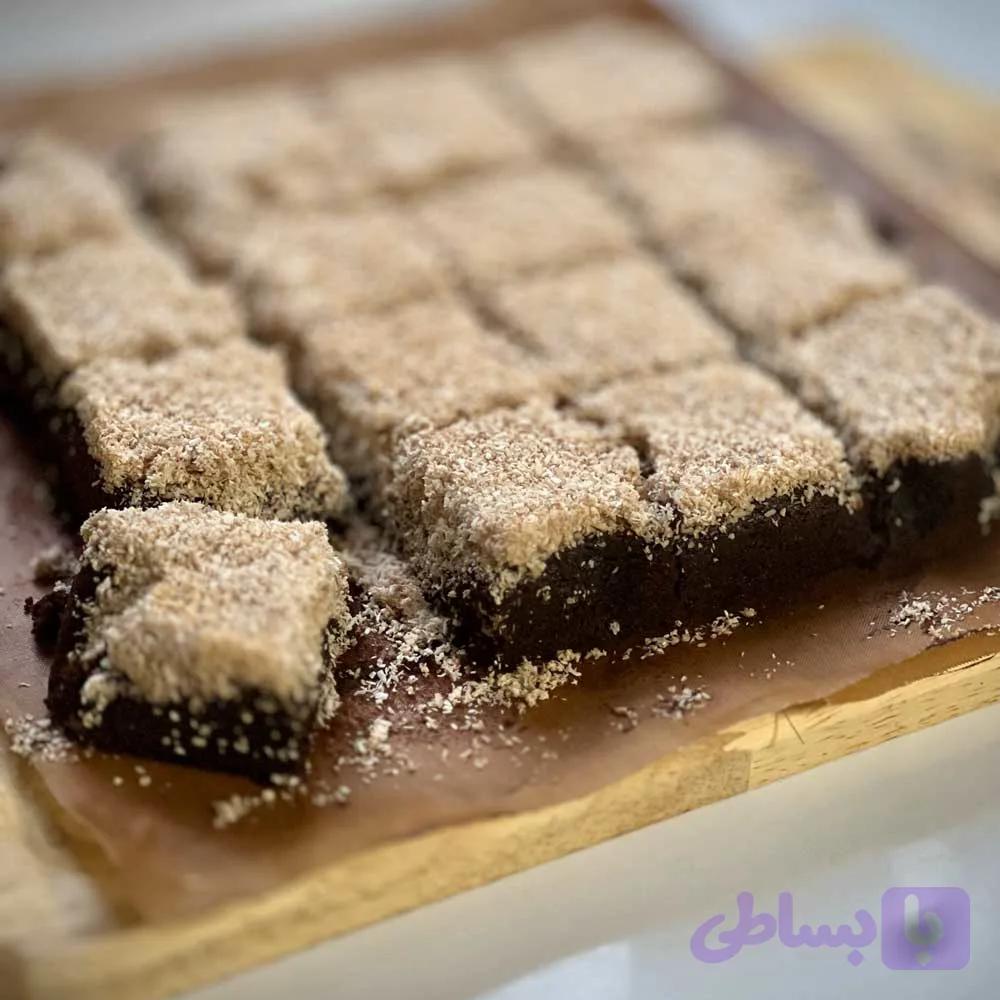 براونی آووکادو و نارگیل