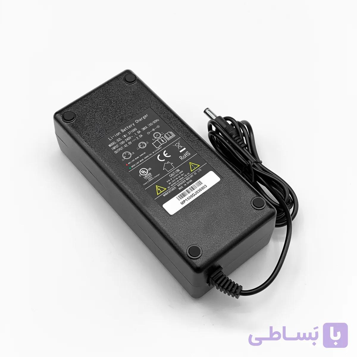 شارژر باتری لیتیوم ۴۲ ولت ۲ آمپر Modiary