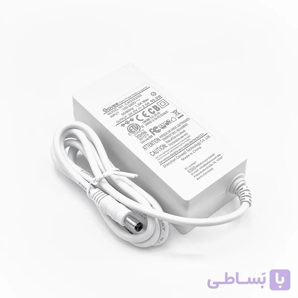 آداپتور ۲۴ ولت ۲.۵ آمپر برند HP