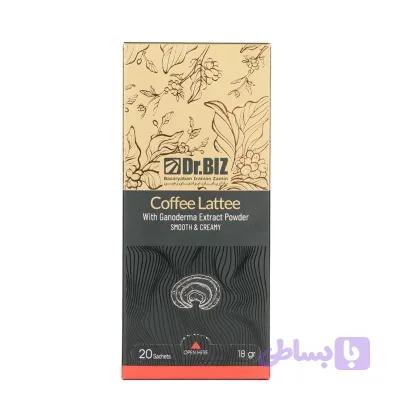کافه لاته با قارچ گانودرما 20 عددی — تصویر 1
