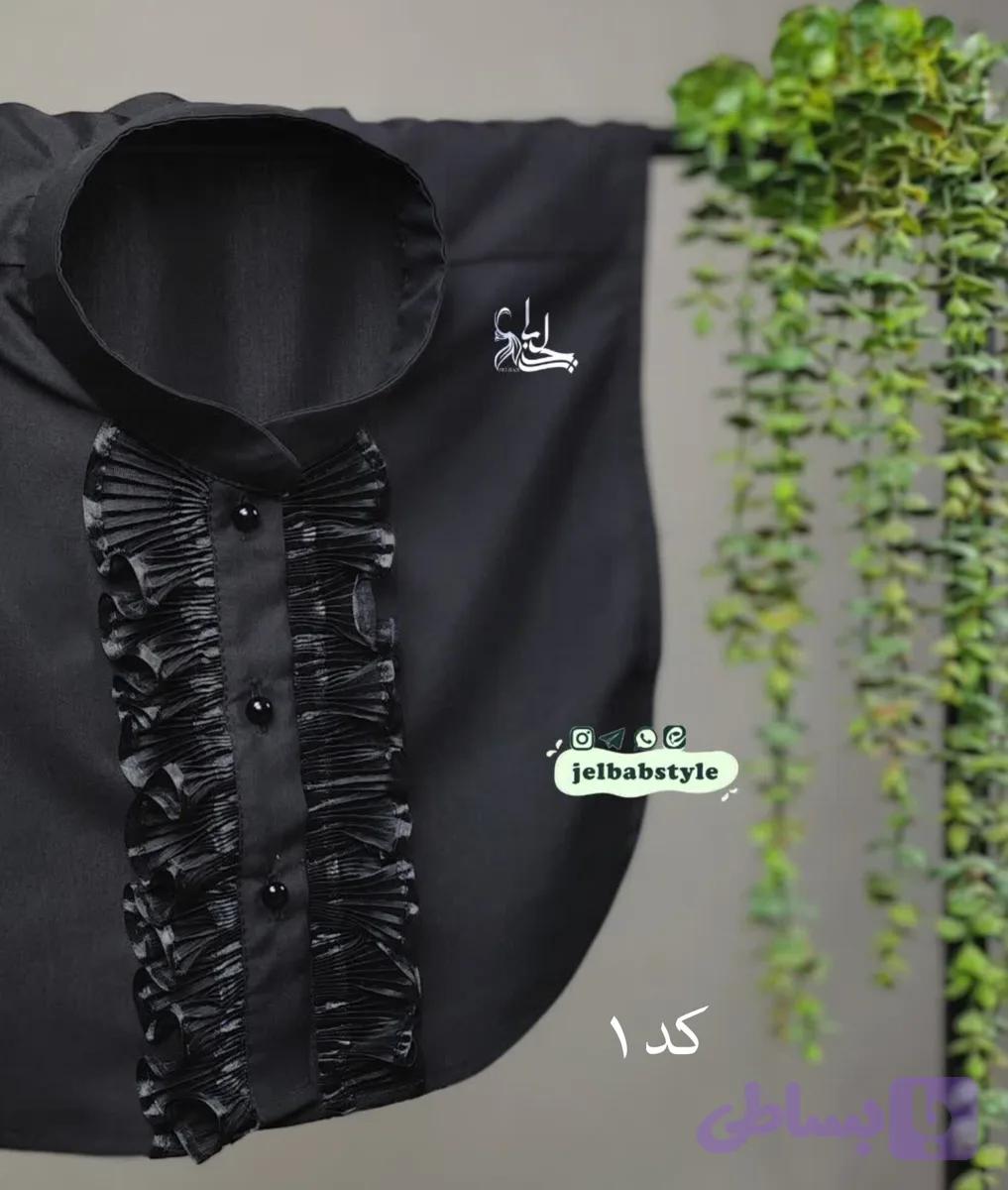 یقه حجاب شومیزی