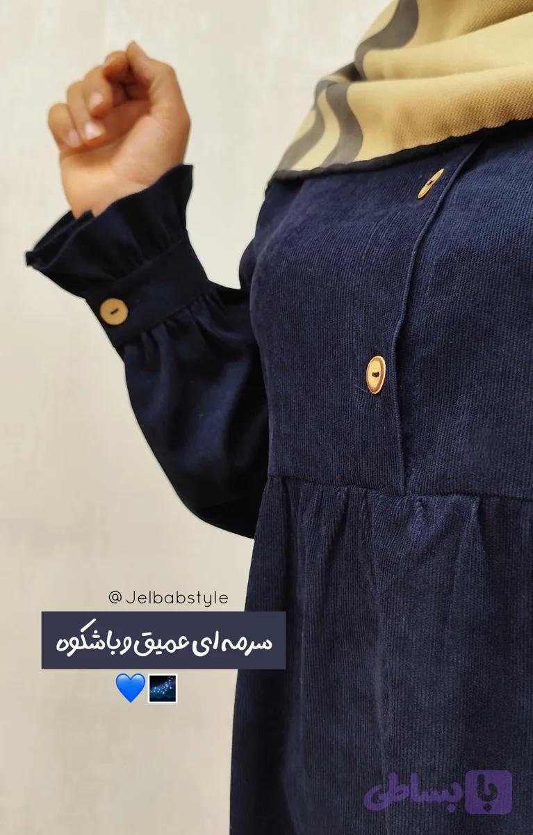 شومیز مانتویی کبریتی اعلاء مدل شهدخت