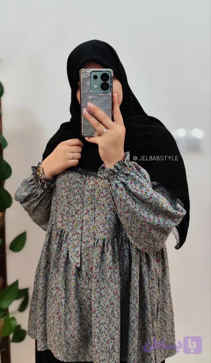 شومیز نخی تایوانی مدل گلاره
